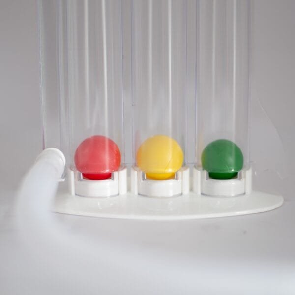 3ballspirometer2 Incentive Three Ball Spirometer-Lung Exerciser